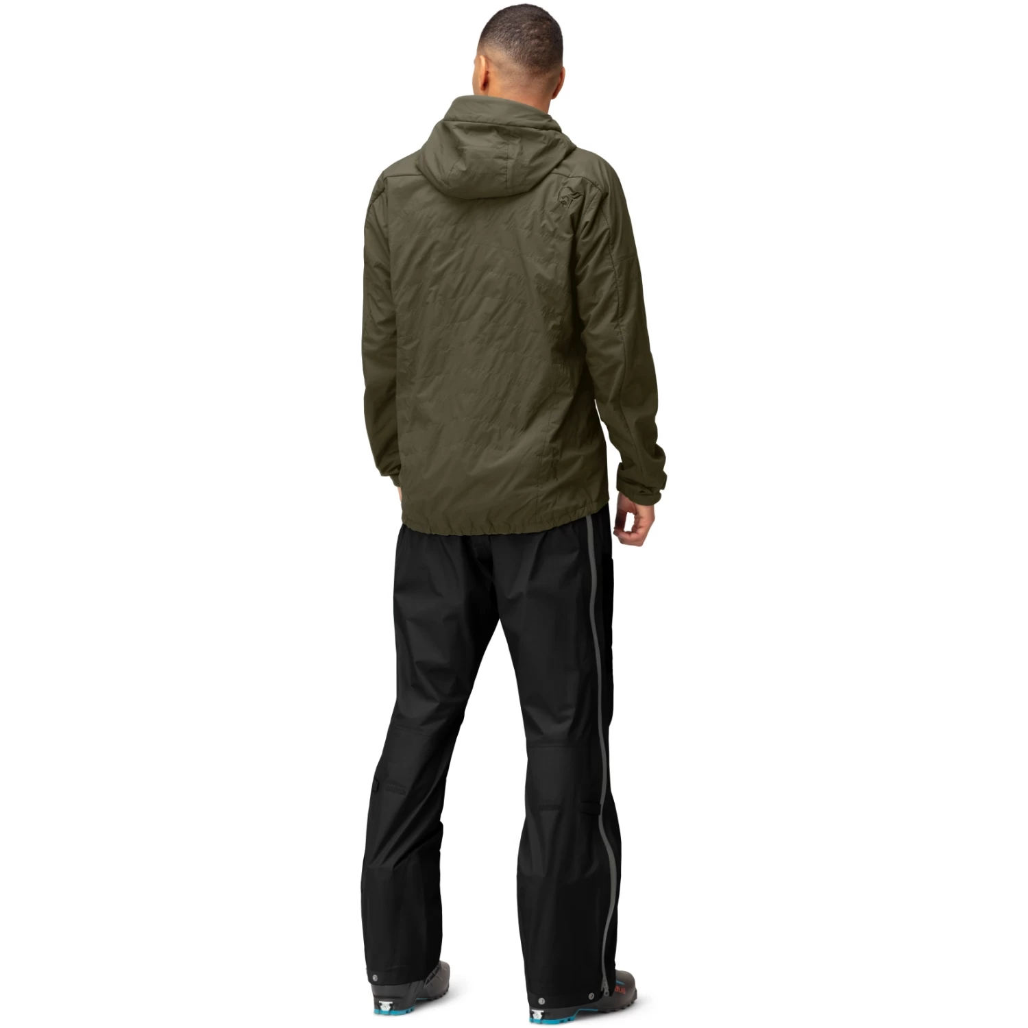 Norrona Lyngen Alpha100 Zip Hood Jacket Men - Olive Night 5 Norrona Lyngen Alpha100 Zip Hood Jacket Men - Olive Night - Image 5