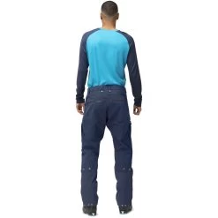 Norrona Lyngen Cotton Ski Pants Men - Indigo Night -Norrona norrona lyngen cotton ski pants men indigo night 4 1256314