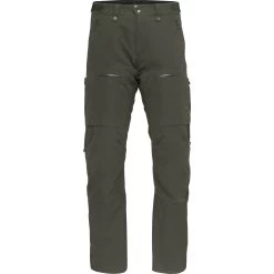 Norrona Lyngen Cotton Ski Pants Men - Olive Night -Norrona norrona lyngen cotton ski pants men olive night 1 1256315
