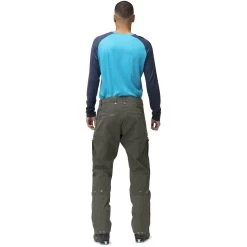 Norrona Lyngen Cotton Ski Pants Men - Olive Night -Norrona norrona lyngen cotton ski pants men olive night 4 1256318