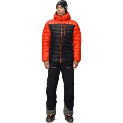 Norrona Lyngen Down850 Hood Jacket Men - Arednalin/Caviar -Norrona norrona lyngen down850 hood jacket men arednalin caviar 4 1518319
