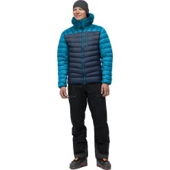 Norrona Lyngen Down850 Hood Jacket Men - Hawaiian Surf/Indigo Night -Norrona norrona lyngen down850 hood jacket men hawaiian surf indigo night 3 1026347