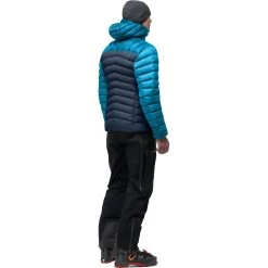 Norrona Lyngen Down850 Hood Jacket Men - Hawaiian Surf/Indigo Night -Norrona norrona lyngen down850 hood jacket men hawaiian surf indigo night 4 1026348