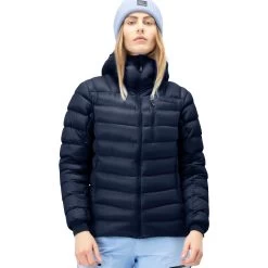 Norrona Lyngen Down850 Hood Jacket Women - Indigo Night