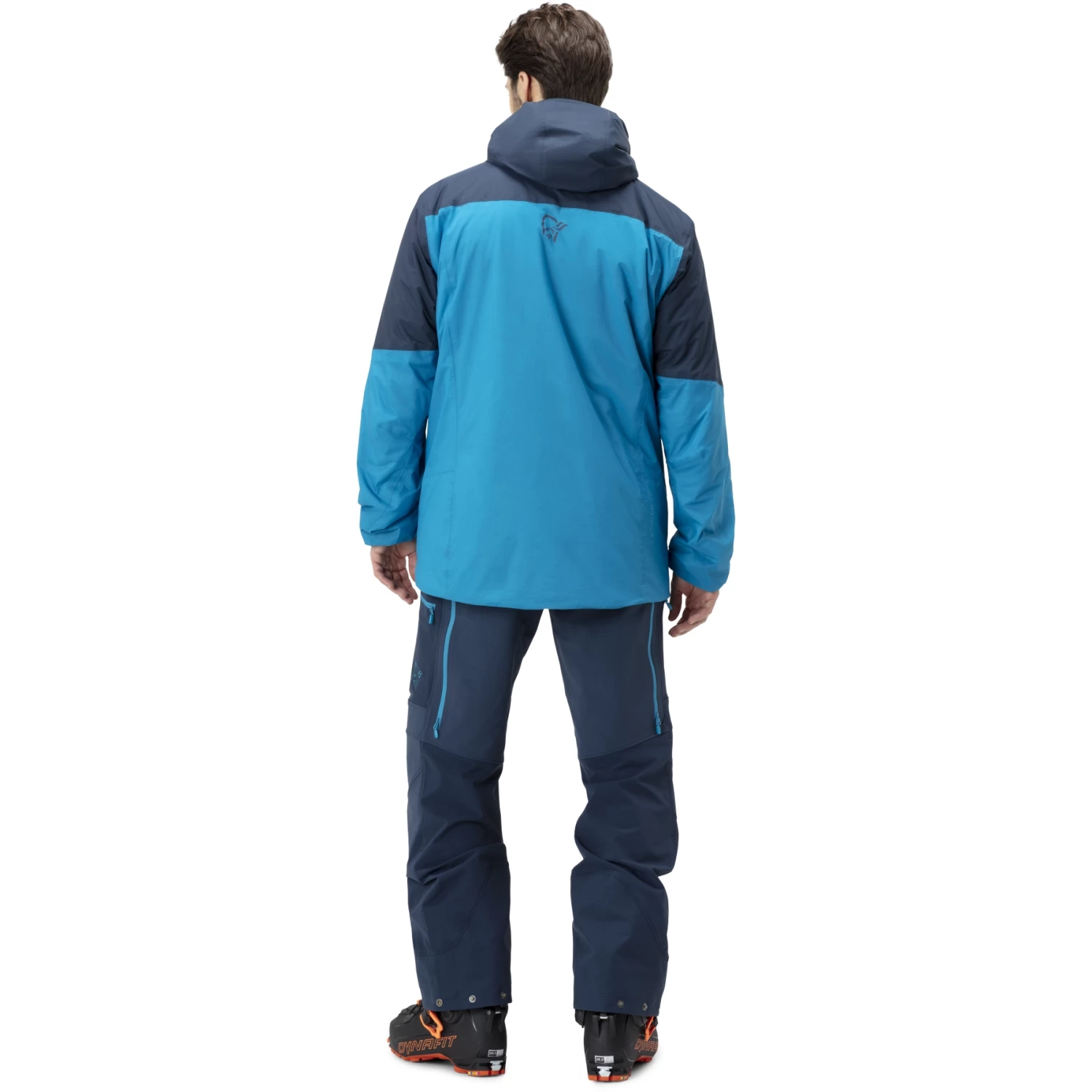 Norrona Lyngen Dri2 Thermo60 Jacket Men - Indigo Night/Hawaiian Surf 5 Norrona Lyngen Dri2 Thermo60 Jacket Men - Indigo Night/Hawaiian Surf - Image 5
