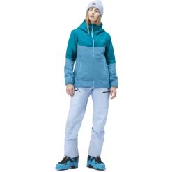 Norrona Lyngen Dri2 Thermo60 Jacket Women - Aquarius/Hawaiian Surf -Norrona norrona lyngen dri2 thermo60 jacket women aquarius hawaiian surf 3 1256367