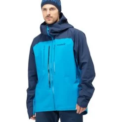 Norrona Lyngen Gore-Tex Jacket Men - Indigo Night/Hawaiian Surf