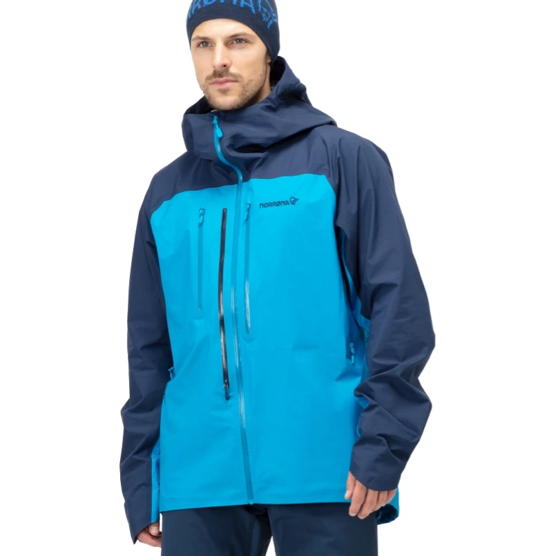 Norrona Lyngen Gore-Tex Jacket Men - Indigo Night/Hawaiian Surf 1 Norrona Lyngen Gore-Tex Jacket Men - Indigo Night/Hawaiian Surf
