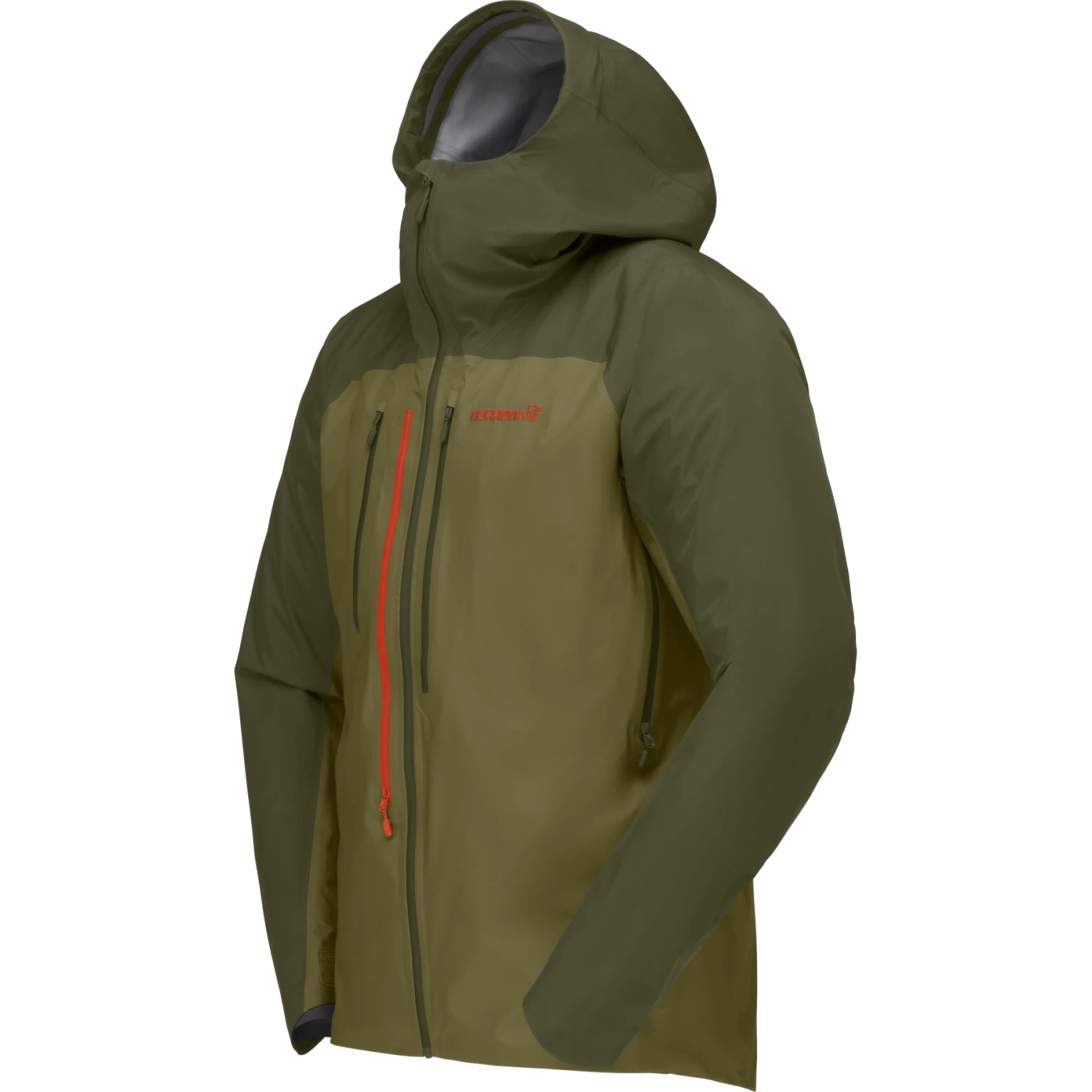 Norrona Lyngen Gore-Tex Jacket Men - Olive Drab/Olive Night 2 Norrona Lyngen Gore-Tex Jacket Men - Olive Drab/Olive Night - Image 2