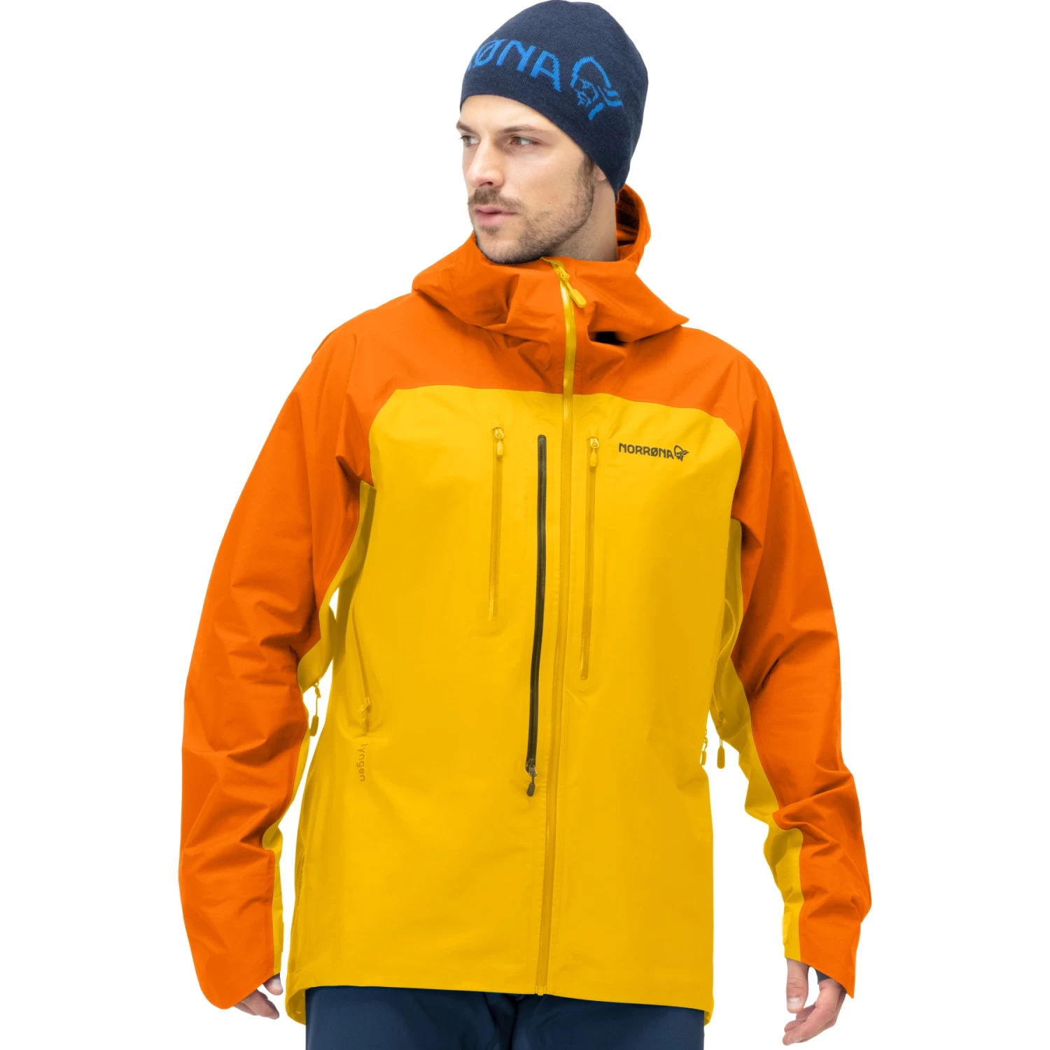 Norrona Lyngen Gore-Tex Jacket Men - Orange Popsicle/Lemon Chrome 1 Norrona Lyngen Gore-Tex Jacket Men - Orange Popsicle/Lemon Chrome