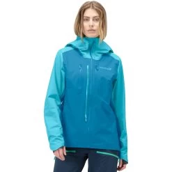 Norrona Lyngen Gore-Tex Jacket Women - Aquarius/Hawaiian Surf