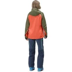 Norrona Lyngen Gore-Tex Jacket Women - Olive Night/Orange Alert 9 Norrona Lyngen Gore-Tex Jacket Women - Olive Night/Orange Alert -Norrona norrona lyngen gore tex jacket women olive night orange alert 4 1256433