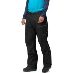 Norrona Lyngen Gore-Tex Paclite Overpants Men - Caviar/Castor Grey