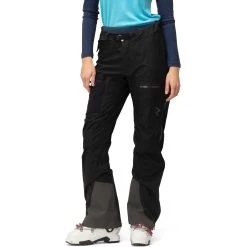 Norrona Lyngen Gore-Tex Paclite Overpants Women - Caviar/Castor Grey