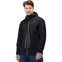 Norrona Lyngen Hiloflex100 Jacket Men - Caviar/Castor Grey
