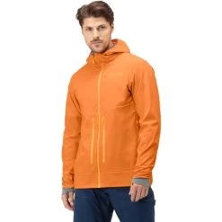 Norrona Lyngen Hiloflex100 Jacket Men - Orange Popsicle/Castor Grey -Norrona norrona lyngen hiloflex100 jacket men orange popsicle castor grey 3 1026778