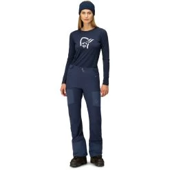 Norrona Lyngen Hiloflex200 Slim Pants Women - Indigo Night -Norrona norrona lyngen hiloflex200 slim pants women indigo night 4 1518450