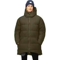 Norrona Oslo Duvet Jacket Women - Olive Night