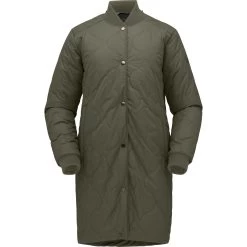 Norrona Oslo Thermo100 Coat Women - Olive Night -Norrona norrona oslo thermo100 coat women olive night 1 1027319