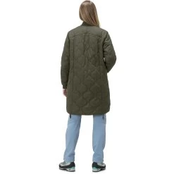 Norrona Oslo Thermo100 Coat Women - Olive Night -Norrona norrona oslo thermo100 coat women olive night 4 1027322