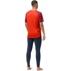 Norrona PureUll T-shirt Men - Arednalin/Rhubarb -Norrona norrona pureull t shirt men arednalin rhubarb 5 1518543