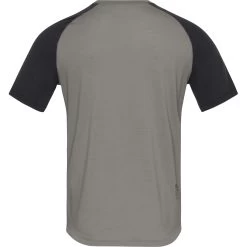 Norrona PureUll T-shirt Men - Castor Grey/Caviar Melange -Norrona norrona pureull t shirt men castor grey caviar melange 1 1257762