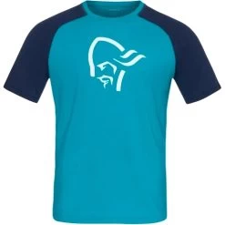 Norrona PureUll T-shirt Men - Hawaiian Surf/Indigo Night 6 Norrona PureUll T-shirt Men - Hawaiian Surf/Indigo Night -Norrona norrona pureull t shirt men hawaiian surf indigo night 1 1289501