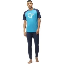 Norrona PureUll T-shirt Men - Hawaiian Surf/Indigo Night 8 Norrona PureUll T-shirt Men - Hawaiian Surf/Indigo Night -Norrona norrona pureull t shirt men hawaiian surf indigo night 3 1257776