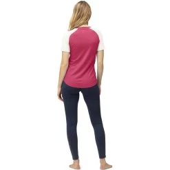 Norrona PureUll T-shirt Women - Honeysuckle/Snowdrop -Norrona norrona pureull t shirt women honeysuckle snowdrop 4 1257841