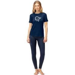 Norrona PureUll T-shirt Women - Indigo Night 8 Norrona PureUll T-shirt Women - Indigo Night -Norrona norrona pureull t shirt women indigo night 2 1463433