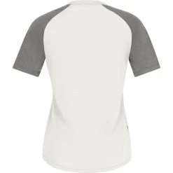 Norrona PureUll T-shirt Women - Snowdrop/Castor Grey -Norrona norrona pureull t shirt women snowdrop castor grey 2 1257856