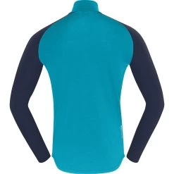 Norrona PureUll Zip Neck Baselayer Men - Hawaiian Surf/Indigo Night 7 Norrona PureUll Zip Neck Baselayer Men - Hawaiian Surf/Indigo Night -Norrona norrona pureull zip neck baselayer men hawaiian surf indigo night 2 1257925