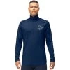 Norrona PureUll Zip Neck Baselayer Men - Indigo Night