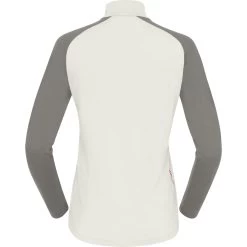 Norrona PureUll Zip Neck Baselayer Women - Snowdrop/Castor Grey 7 Norrona PureUll Zip Neck Baselayer Women - Snowdrop/Castor Grey -Norrona norrona pureull zip neck baselayer women snowdrop castor grey 2 1257977