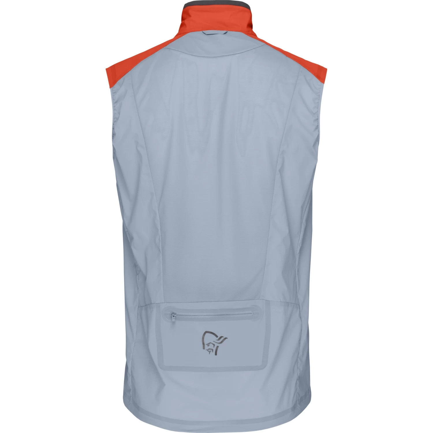 Norrona Senja Aero90 Vest Men - Arednalin/Blue Fog 3 Norrona Senja Aero90 Vest Men - Arednalin/Blue Fog - Image 3