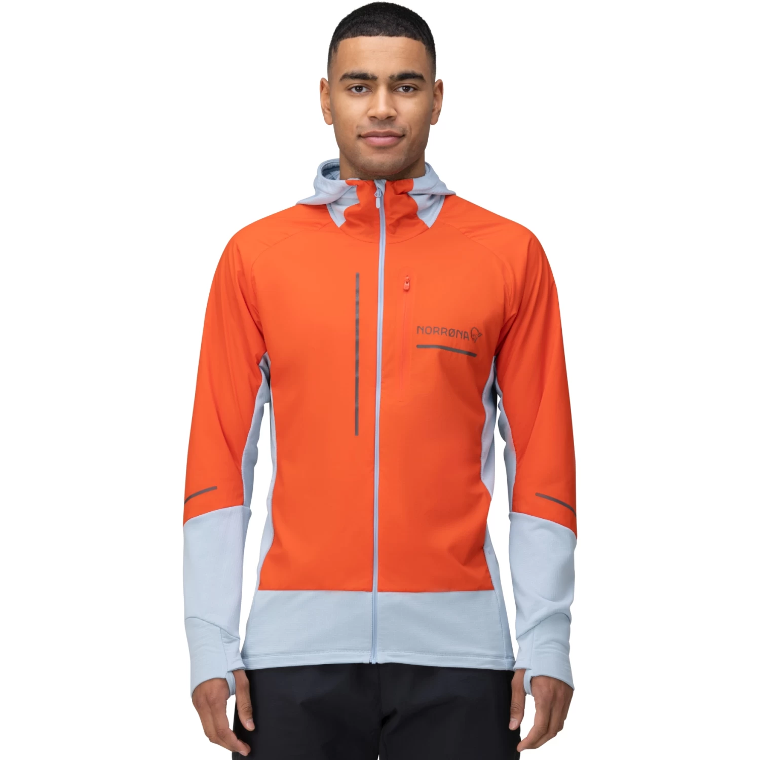 Norrona Senja Alpha90 Zip Hood Jacket Men - Arednalin 1 Norrona Senja Alpha90 Zip Hood Jacket Men - Arednalin