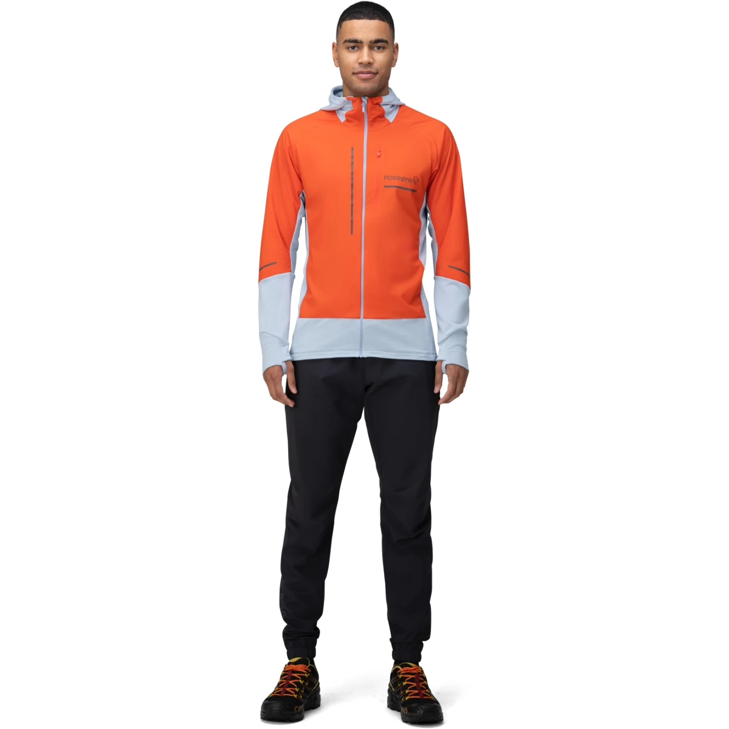 Norrona Senja Alpha90 Zip Hood Jacket Men - Arednalin 4 Norrona Senja Alpha90 Zip Hood Jacket Men - Arednalin - Image 4