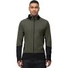 Norrona Senja Alpha90 Zip Hood Jacket Men - Olive Night