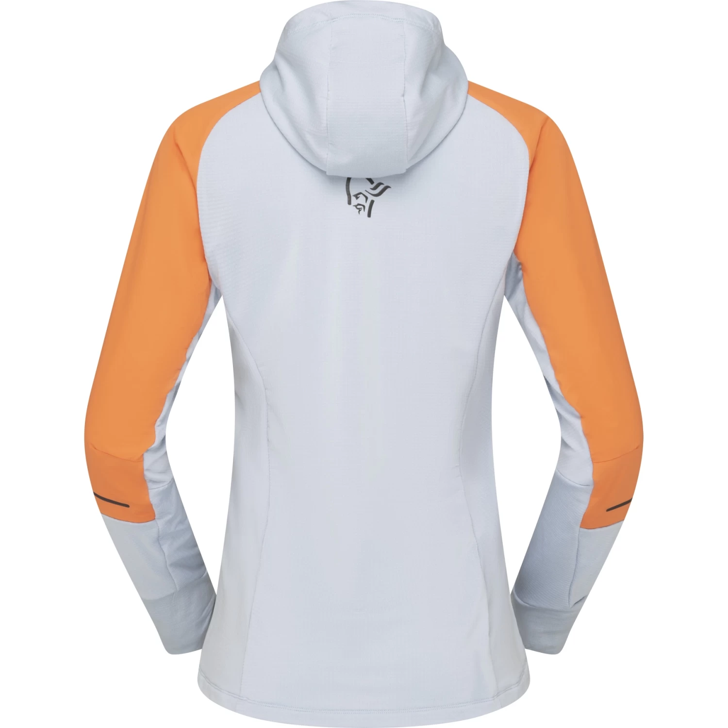 Norrona Senja Alpha90 Zip Hood Jacket Women - Flamingo 3 Norrona Senja Alpha90 Zip Hood Jacket Women - Flamingo - Image 3