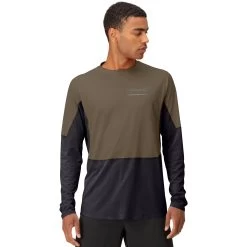 Norrona Senja Equaliser Lightweight Long Sleeve Men - Olive Night