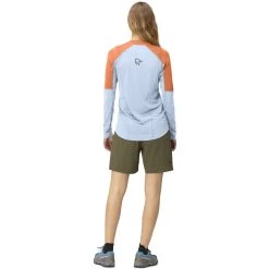 Norrona Senja Equaliser Lightweight Long Sleeve Women - Flamingo -Norrona norrona senja equaliser lightweight long sleeve women flamingo model 2 1399825