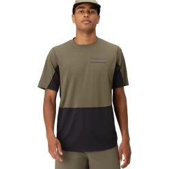 Norrona Senja Equaliser Lightweight T-shirt Men - Olive Night