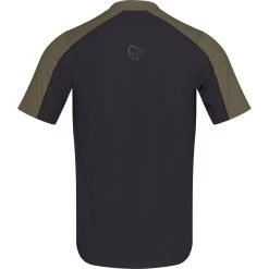 Norrona Senja Equaliser Lightweight T-shirt Men - Olive Night -Norrona norrona senja equaliser lightweight t shirt men olive night 2 1343320