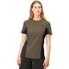 Norrona Senja Equaliser Lightweight T-shirt Women - Olive Night