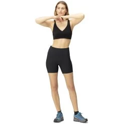 Norrona Senja Equaliser Stretch 6 Inch Tights Women - Caviar -Norrona norrona senja equaliser stretch 6 inch tights women caviar model 1 1399908