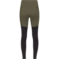 Norrona Senja Equaliser Stretch Tights Women - Olive Night/Caviar -Norrona norrona senja equaliser stretch tights women olive night caviar 2 1343377