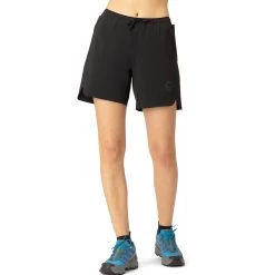Norrona Senja Flex1 8 Inch Shorts Women - Caviar