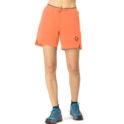 Norrona Senja Flex1 8 Inch Shorts Women - Flamingo