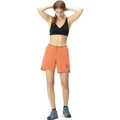 Norrona Senja Flex1 8 Inch Shorts Women - Flamingo -Norrona norrona senja flex1 8 inch shorts women flamingo model 1 1399936