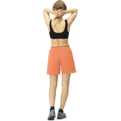 Norrona Senja Flex1 8 Inch Shorts Women - Flamingo -Norrona norrona senja flex1 8 inch shorts women flamingo model 2 1399937